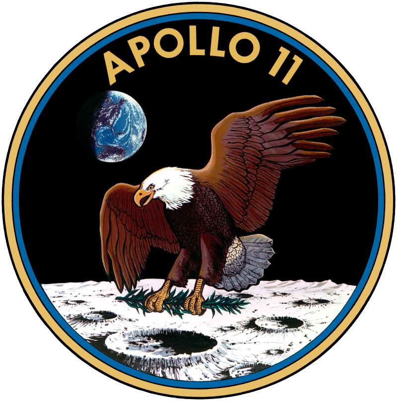 Emblême de la mission Apollo 11